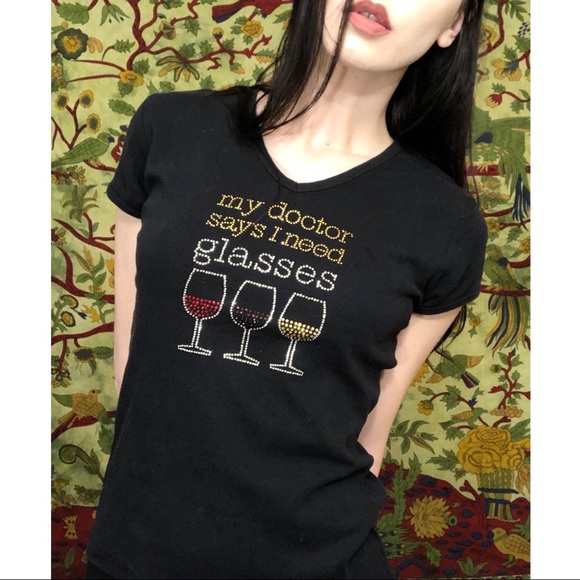 Chris’s Stuff Tops - ✨🍷Funny Wine Tee!🍷✨